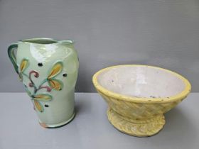 Box Including Assorted Ginger Jars, Italian Flower Vase, Oriental Bowls Etc (A/F)