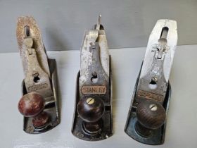 Stanley Plane No 4 1/2 & 2 Others