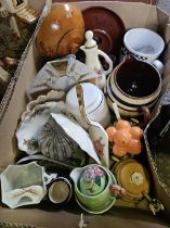 Box Of Assorted China