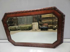 Mahogany Wall Mirror