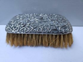 Silver Vanity Brush (London 1908) & 1 Other (Birmingham)