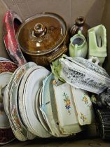 Box Assorted Dinnerware Etc