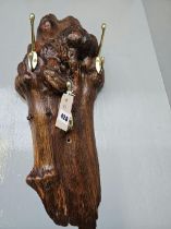 Wooden Coat Rack H59cm