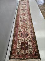 Rustic Pattern Runner W67cm L349cm