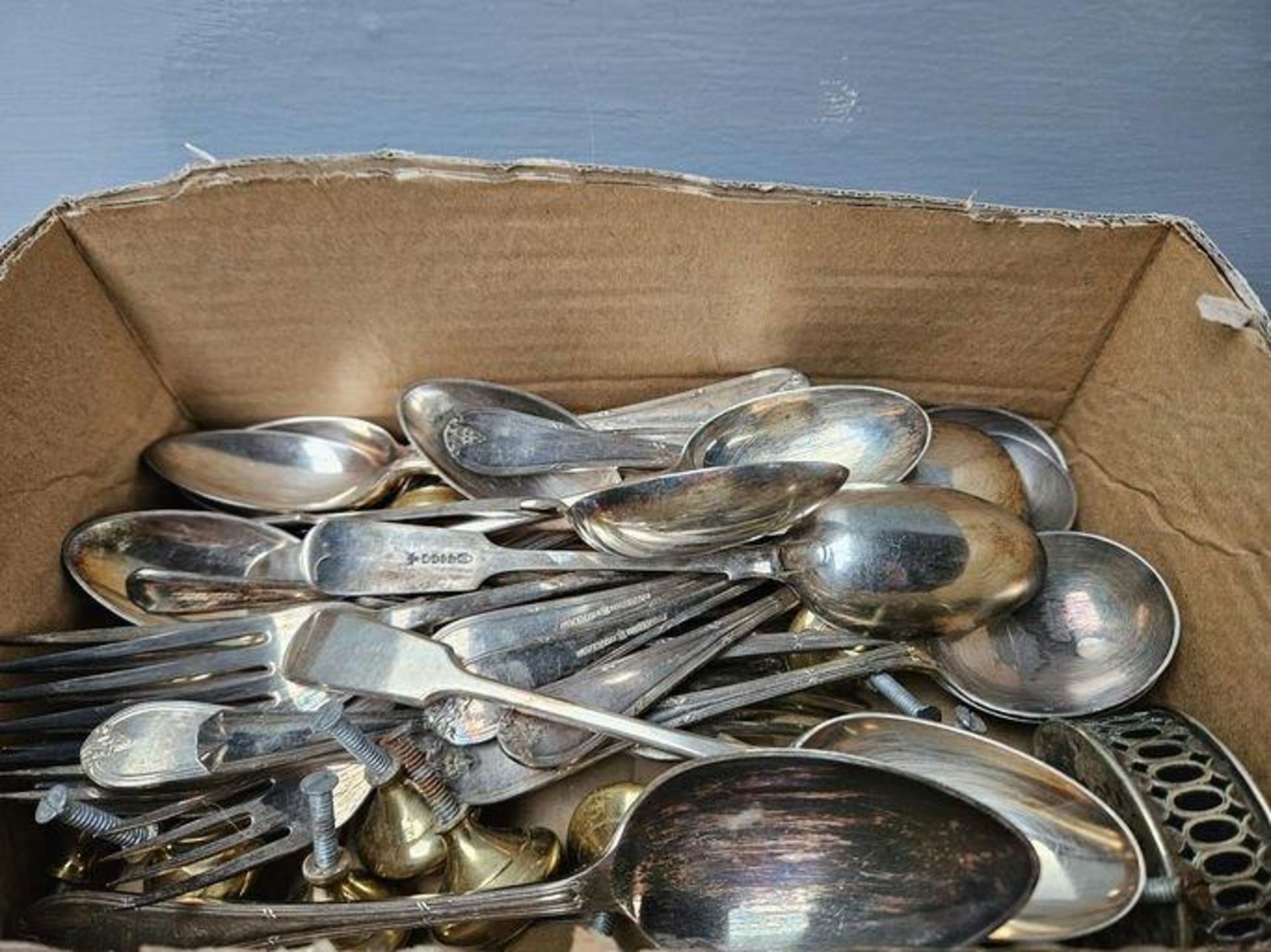 Box Of Assorted Cutlery