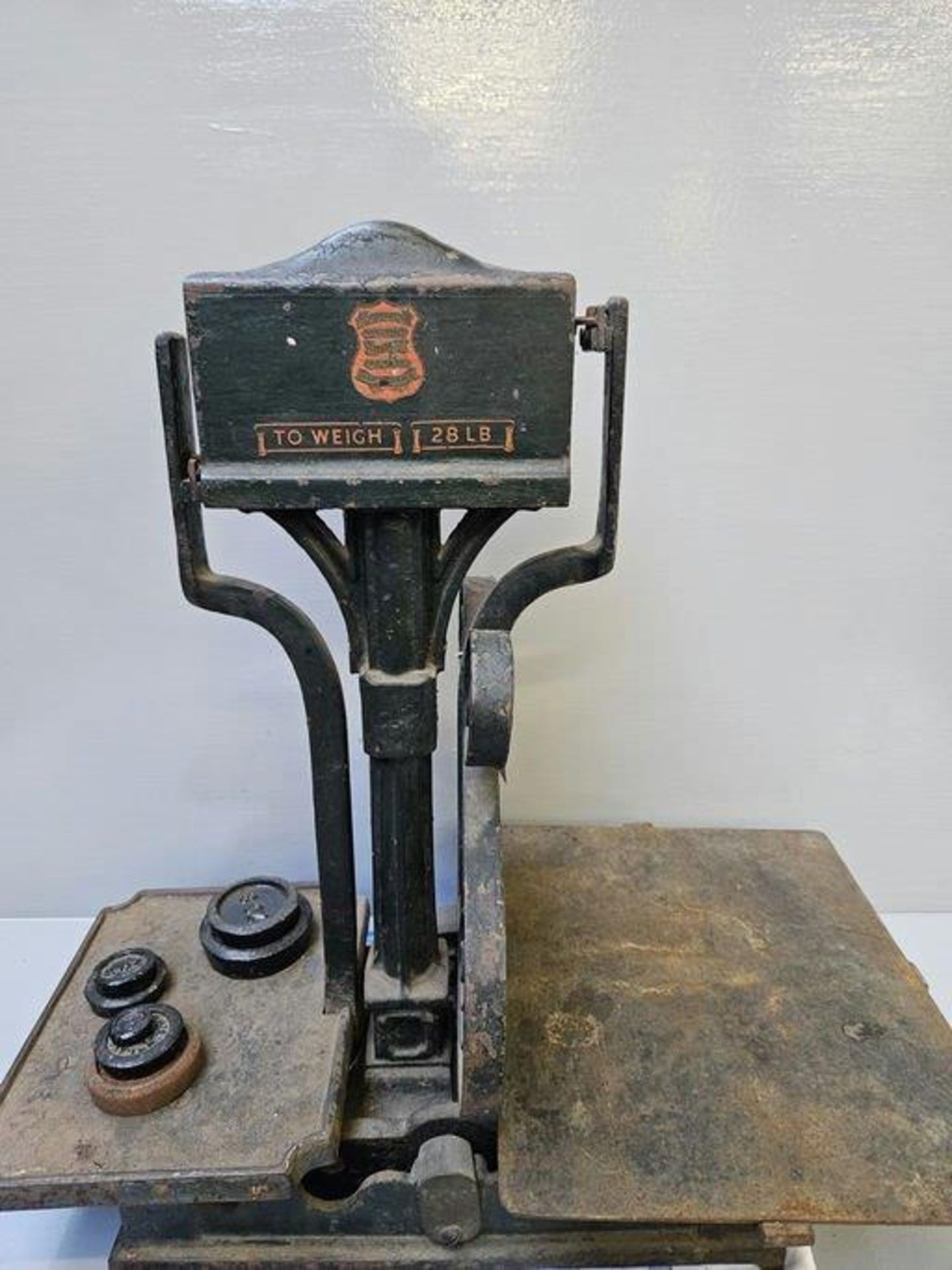 Victorian Cooperative Society, Birmingham Weigh Scales & 7 Weights