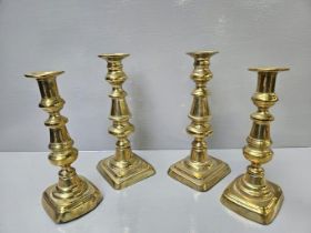 4 Brass Candlesticks