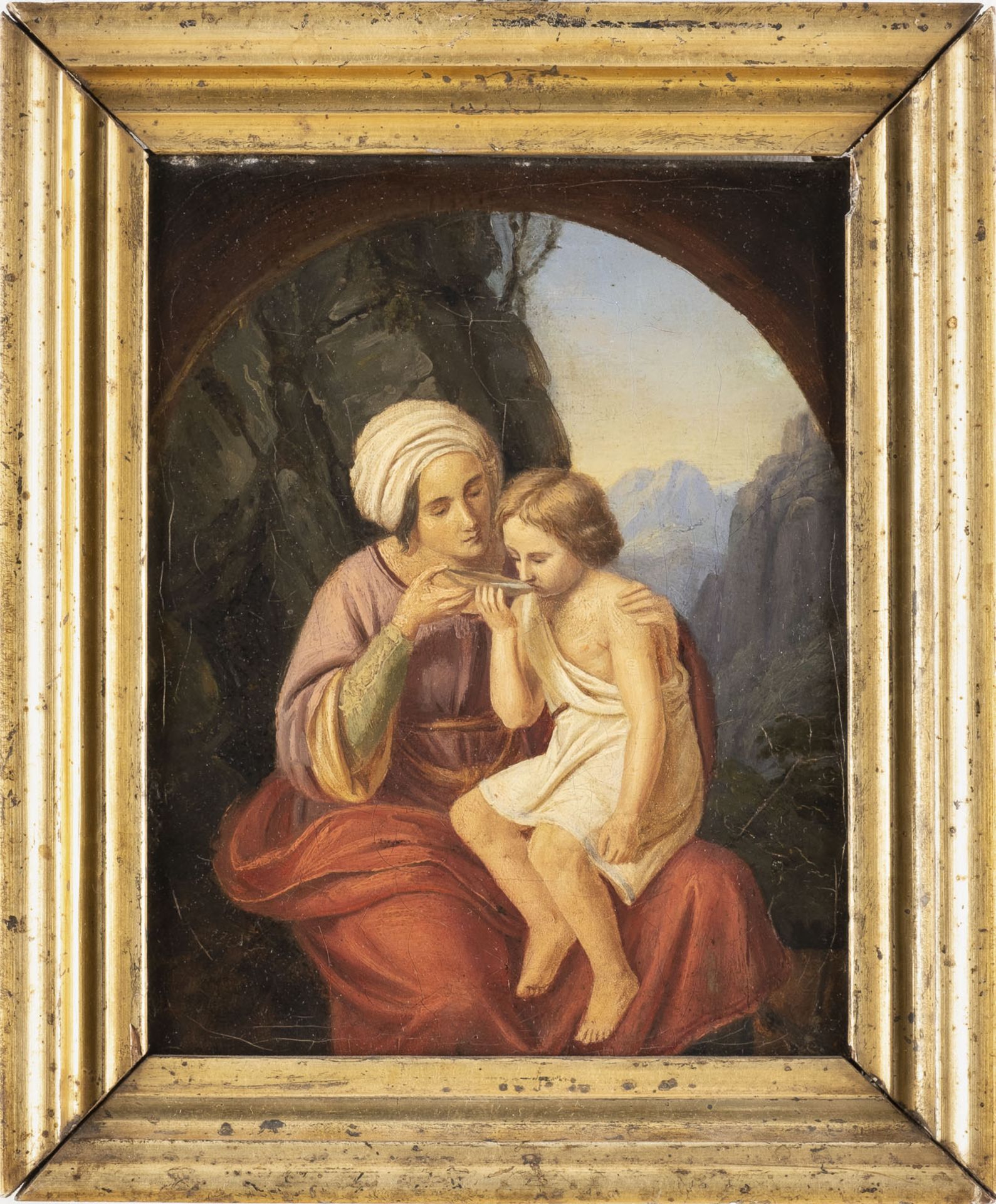 Skizze zu dem Gemälde 'Hagar und Ismael' - Image 4 of 4