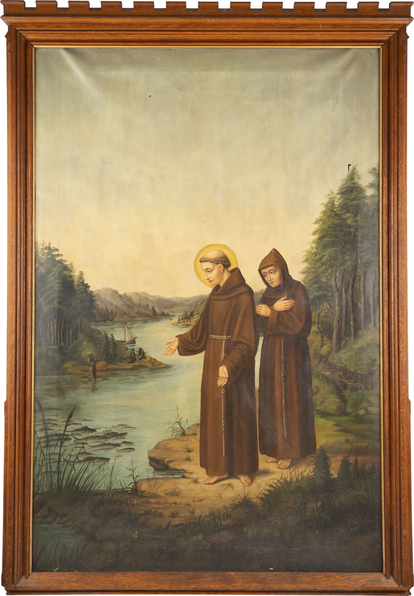 Der Heilige Franz von Assisi predigt den Fischen - Image 3 of 4