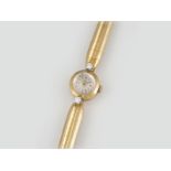 ARMBANDUHR MIT DIAMANTBESATZ 'GIRARD-PERREGAUX'