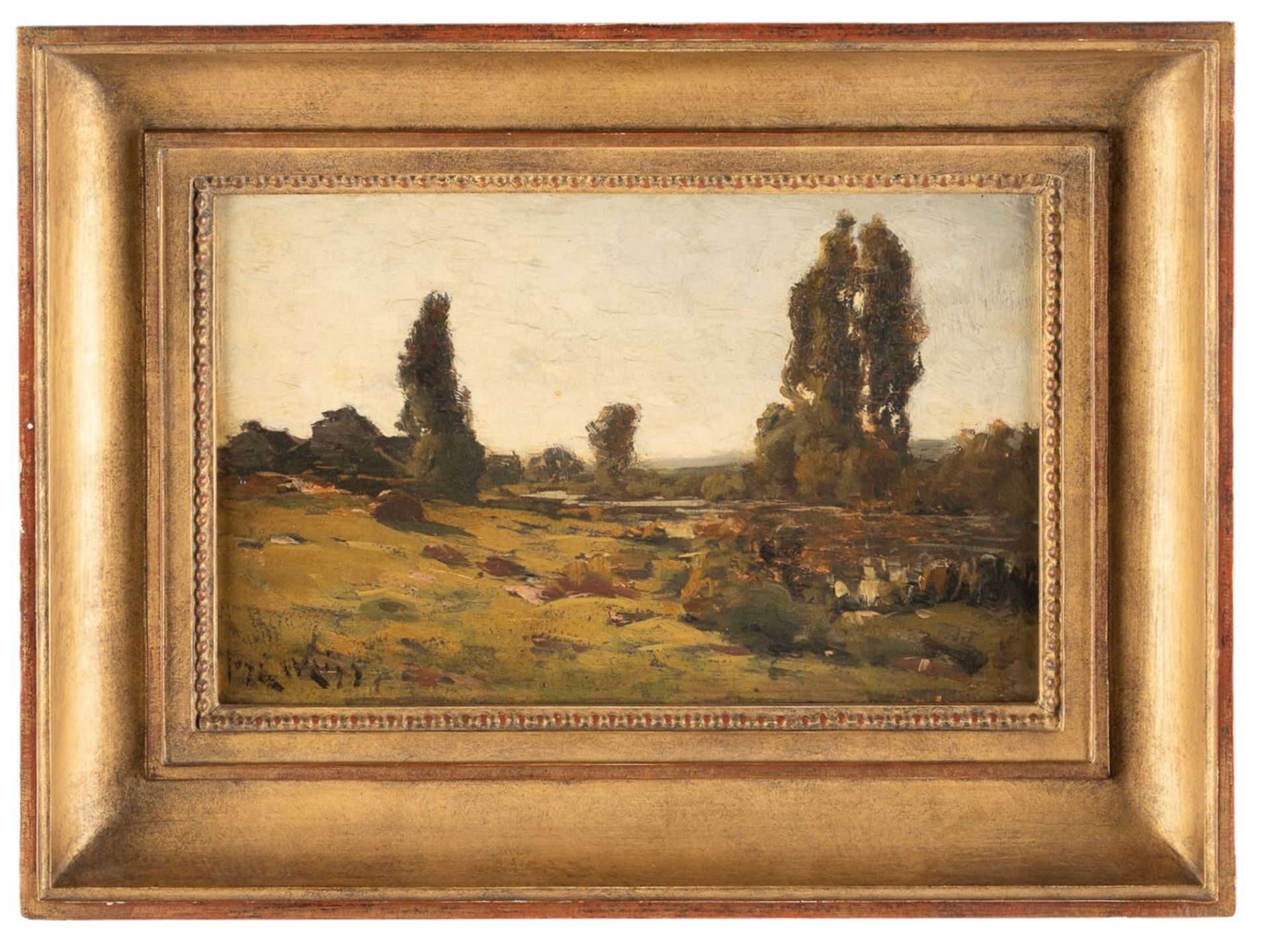 JOSÉ WEISS LANDSCHAFT AN DER OISE - Bild 2 aus 2