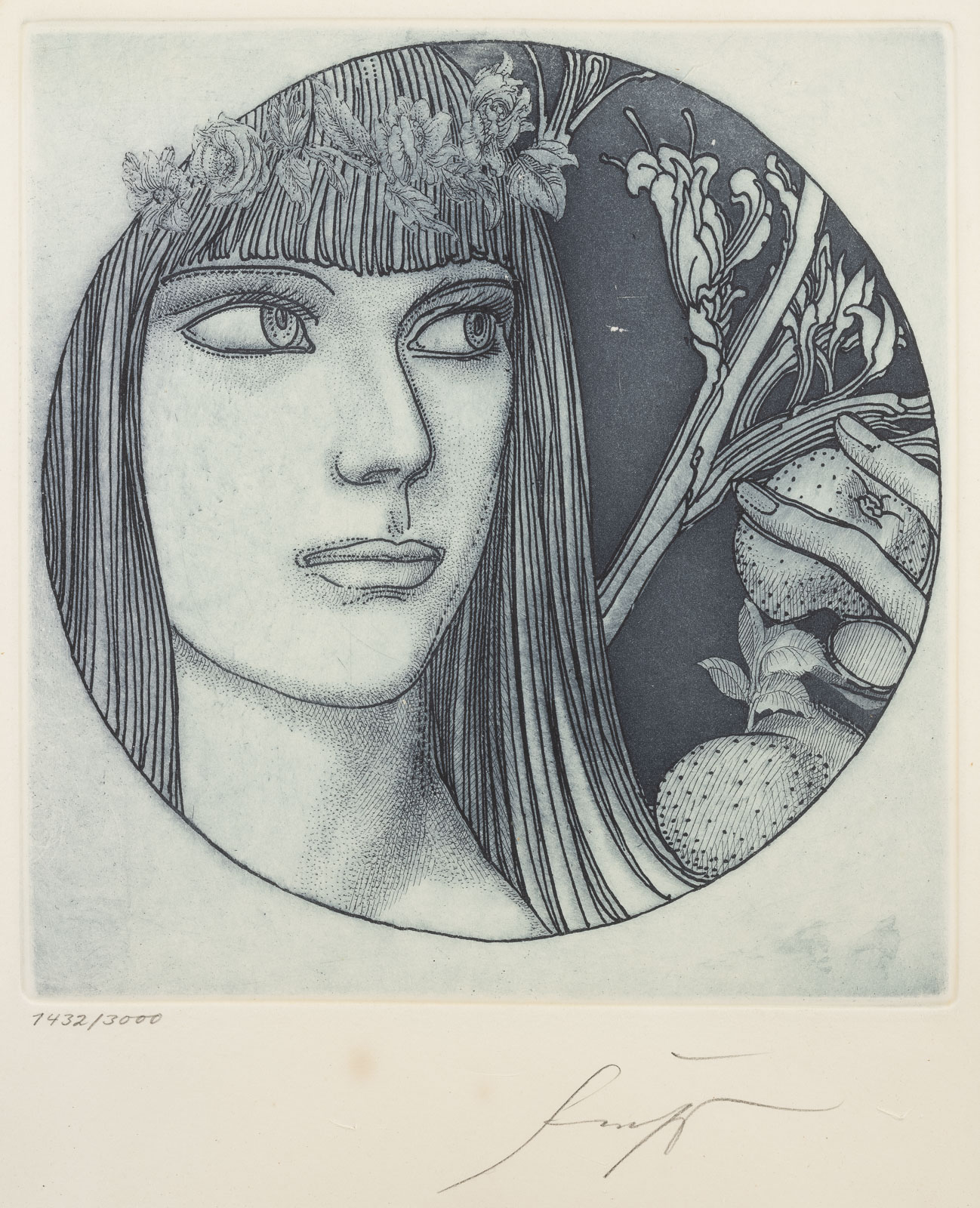 ERNST FUCHS , AURA (EVA VIGNETTE), EVA EVEQUA, MARS, JAKOB UND JOSEPH, DER VOGELFRESSER - Image 4 of 8