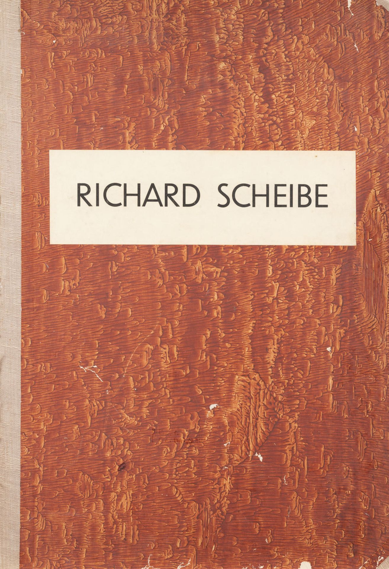 RICHARD SCHEIBE 'ACHT AKTZEICHNUNGEN' (1947)