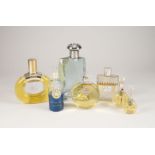 CHOPARD DIOR WORTH ROGER & GALLET 4711 HERMES 7-TEILIGES KONVOLUT FACTICE FLAKONS