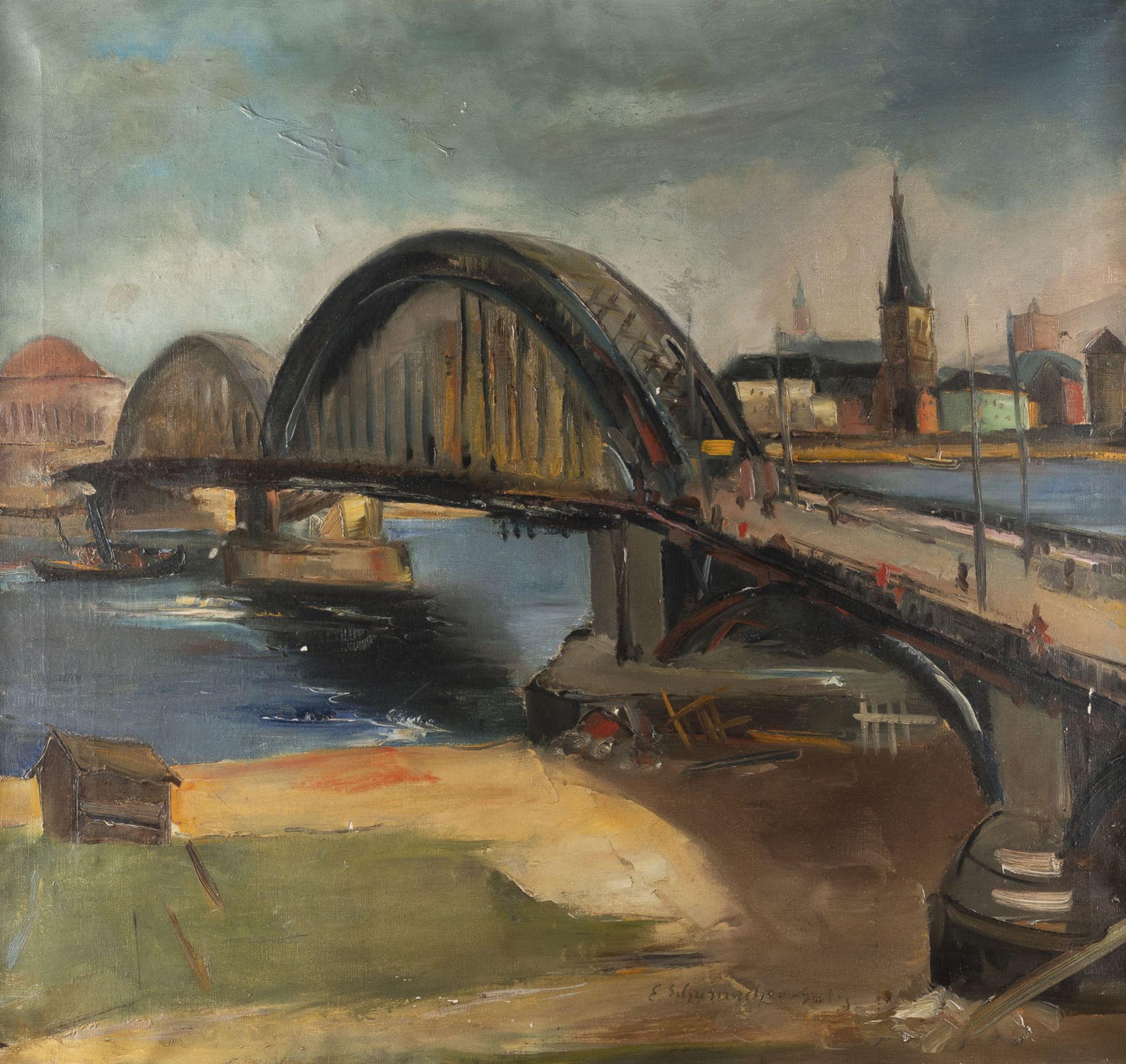 ERNST SCHUMACHER DIE OBERKASSELER BRÜCKE