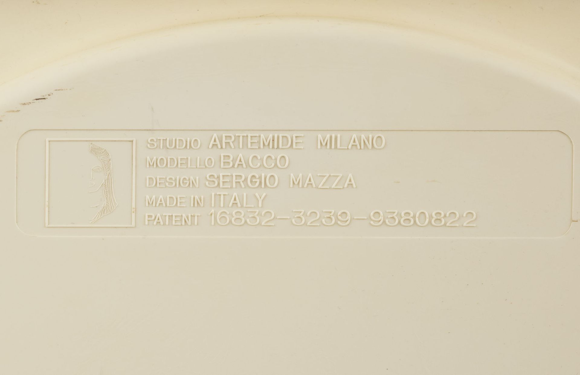 SERGIO MAZZA MOBILE BAR ARTEMIDE MODELL 'BACCO' - Image 2 of 2