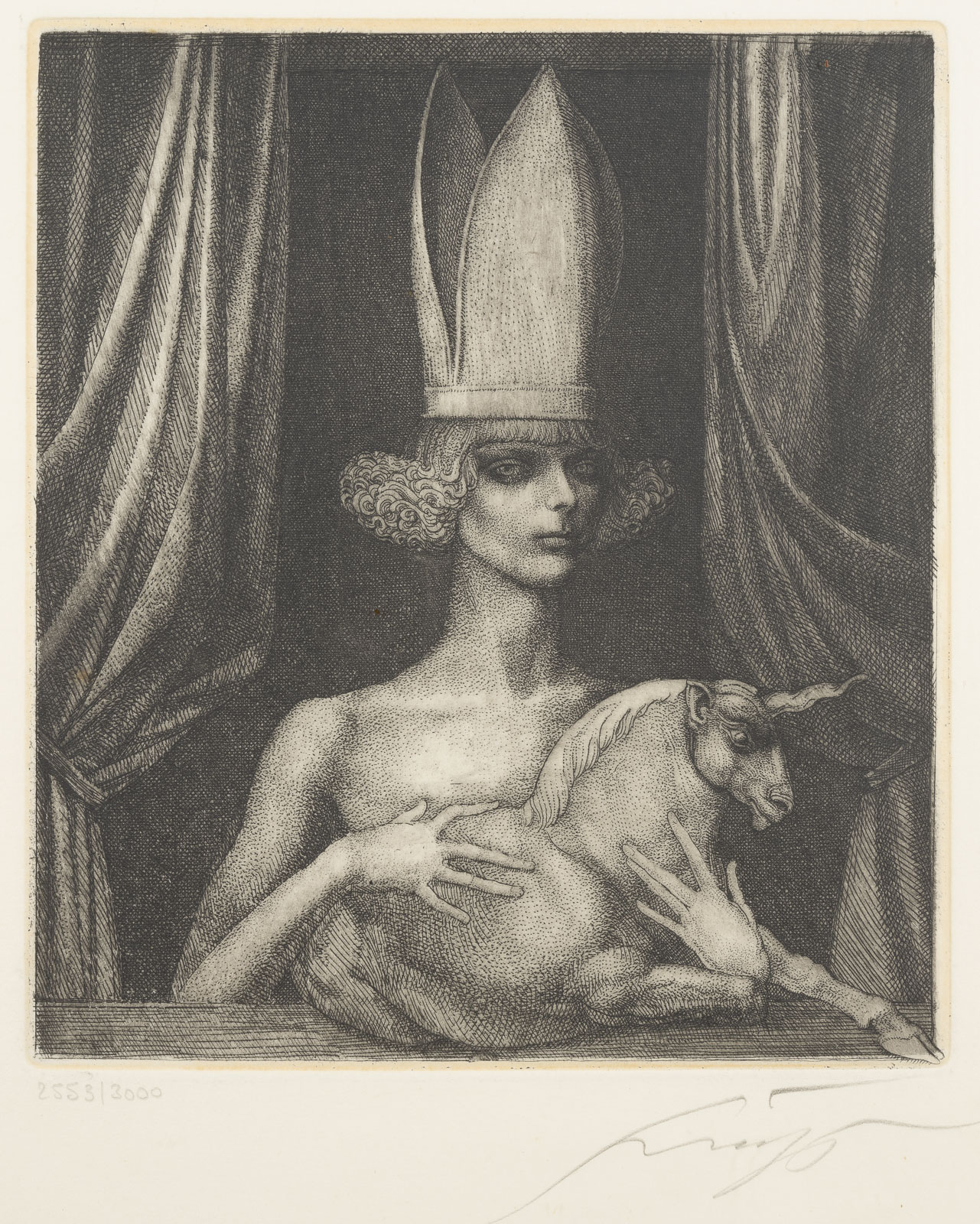 ERNST FUCHS , AURA (EVA VIGNETTE), EVA EVEQUA, MARS, JAKOB UND JOSEPH, DER VOGELFRESSER - Image 8 of 8