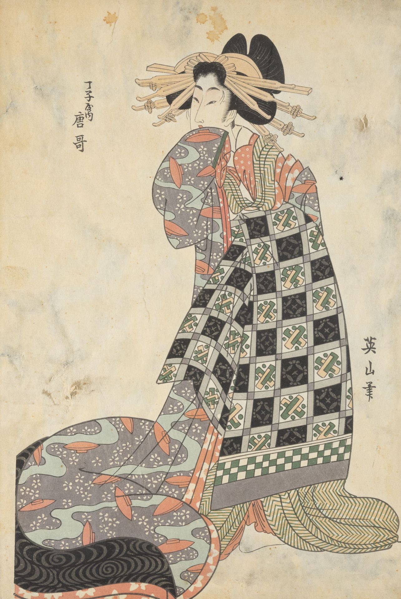 EIN KONVOLUT VON UKIYO-E - Image 6 of 6