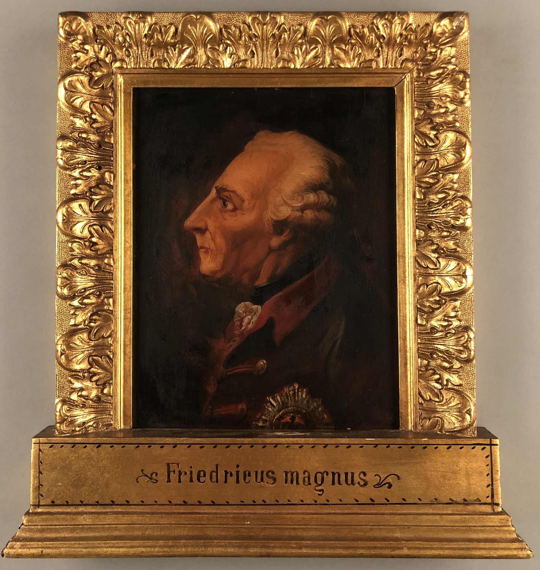 UNBEKANNTER POTRAITIST HERRENPORTRAIT FRIEDRICUS MAGNUS