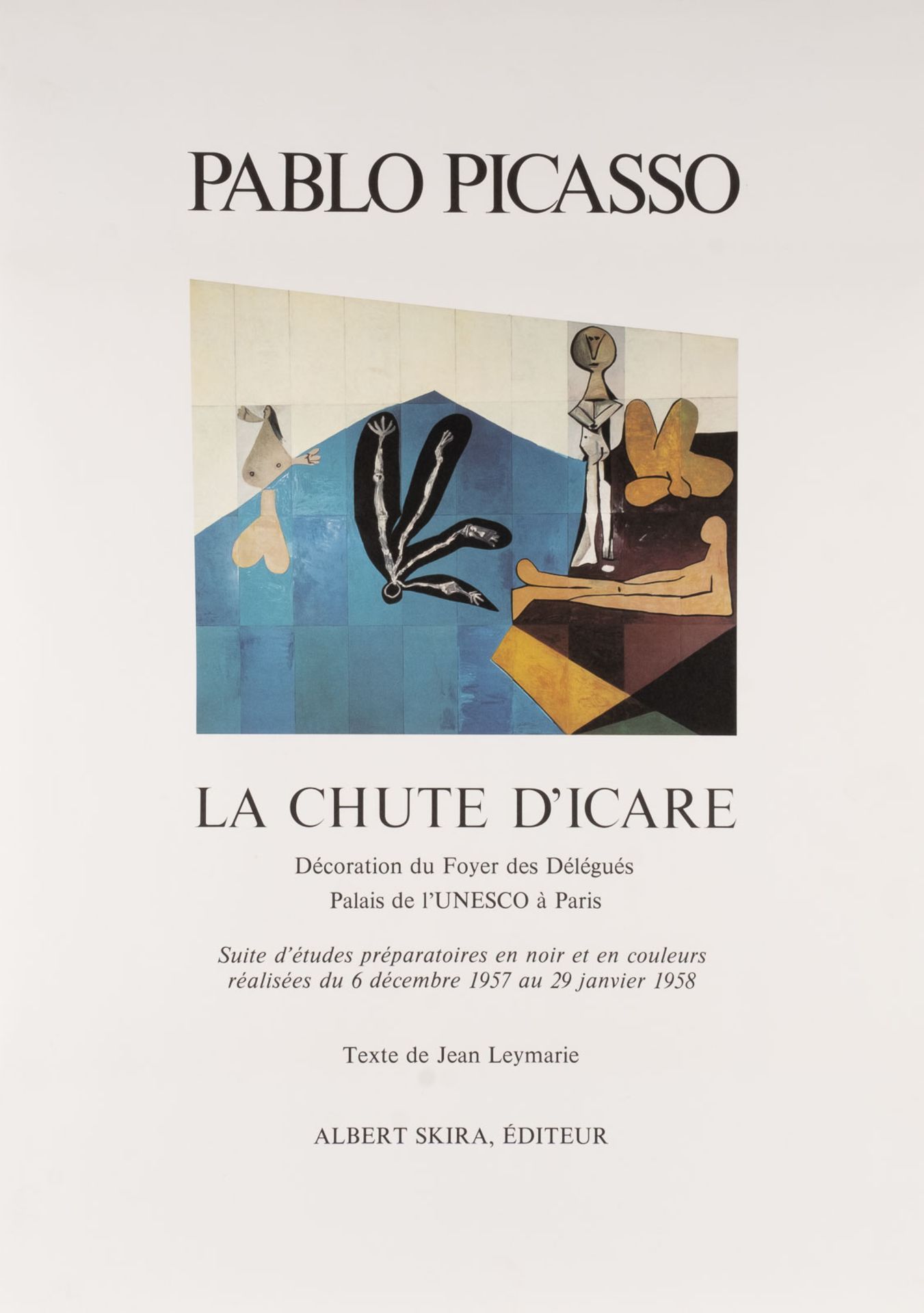 PABLO PICASSO (NACH) 1881 Málaga - 1973 Mougins MAPPE: 'LA CHUTE D'ICARE' (1972)