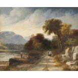 SAMUEL JOHN EGBERT JONES 1797 - 1861 Am Flussufer (1841)