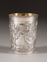 A SILVER BEAKER