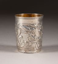 A SILVER BEAKER