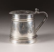 A SILVER TANKARD