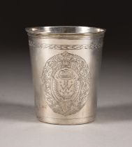 A SILVER BEAKER