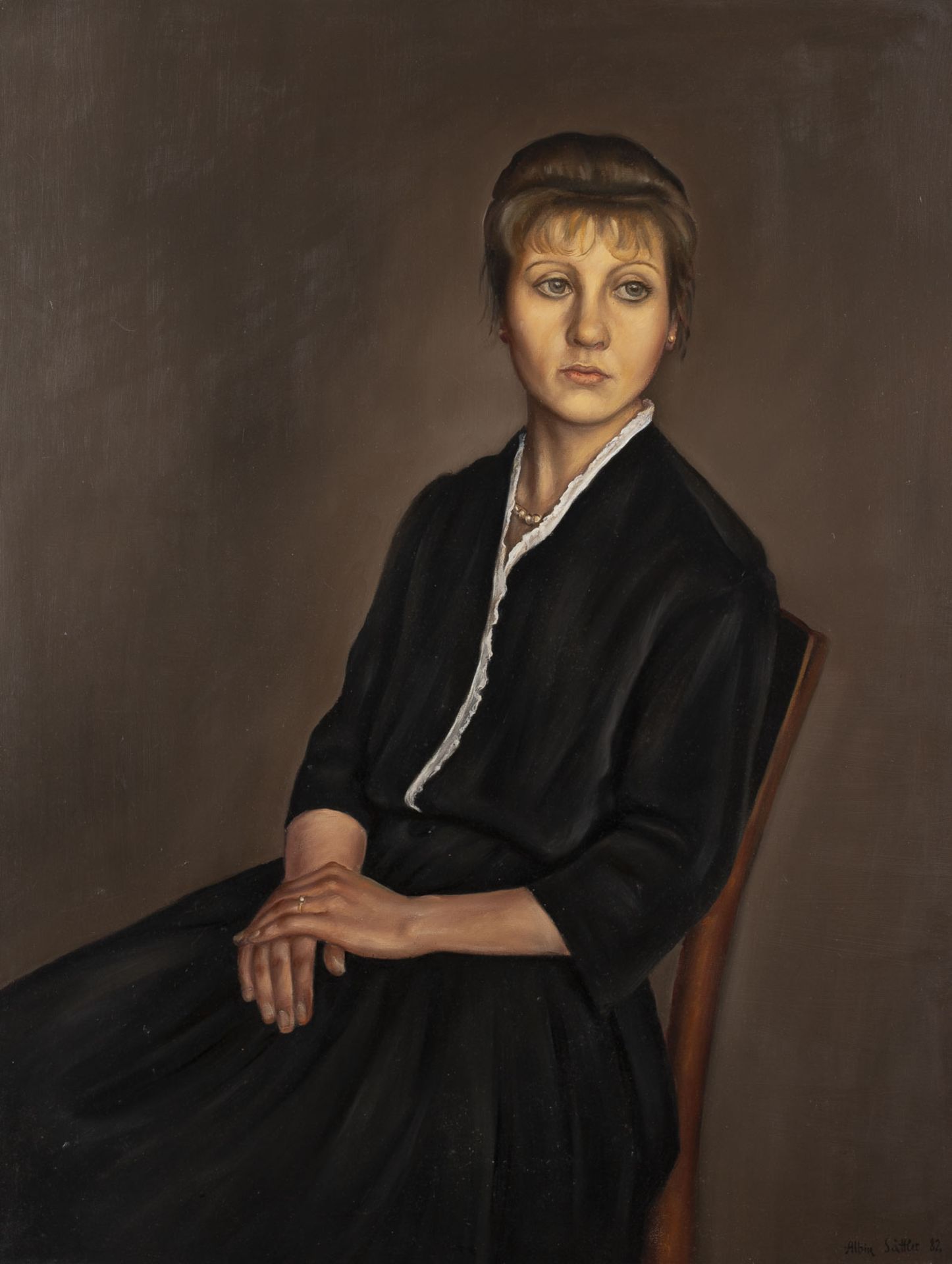 'PORTRAIT SABINE' (SABINE HAFNER) (1982)