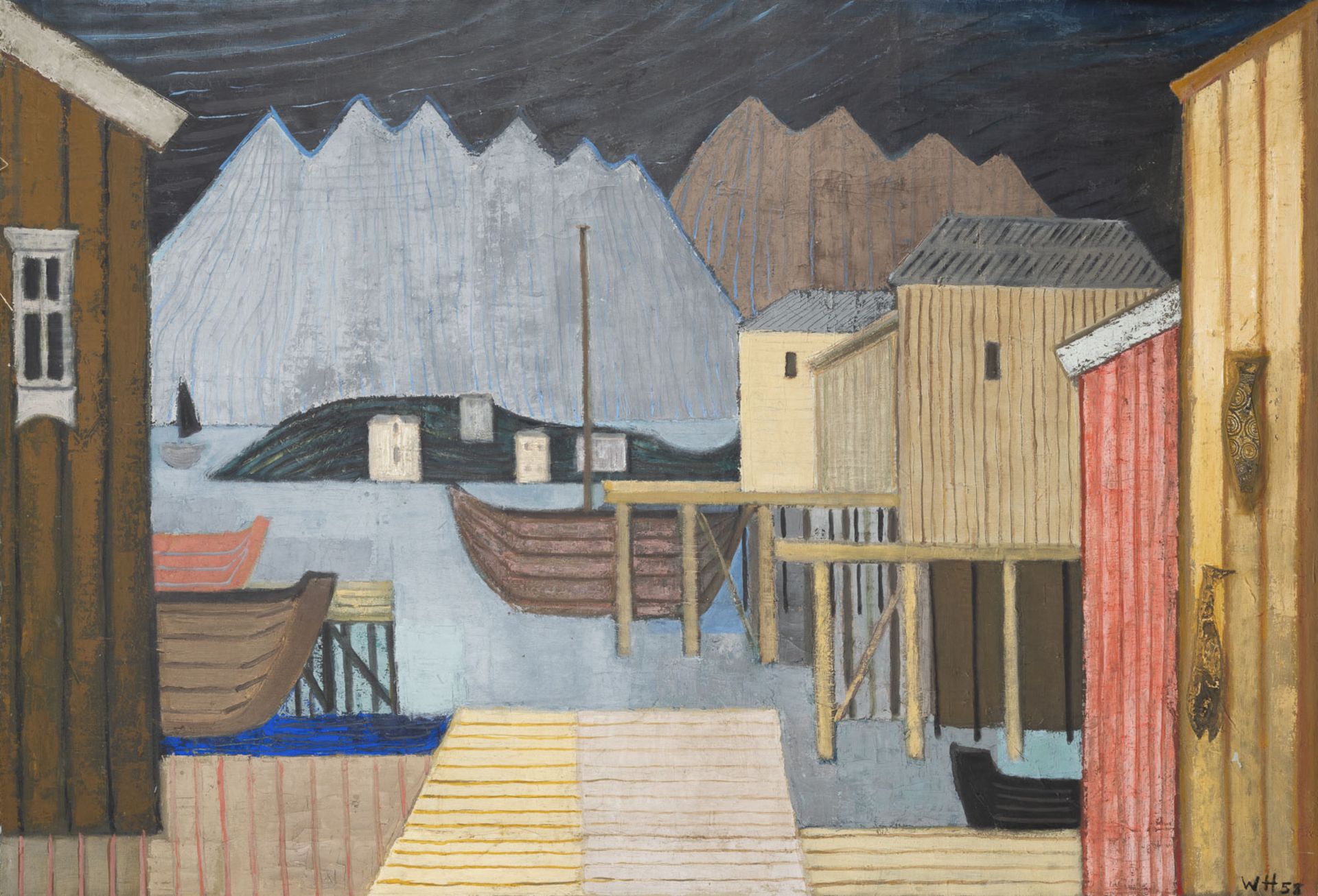 'NORDISCHE LANDSCHAFT I' (1958)