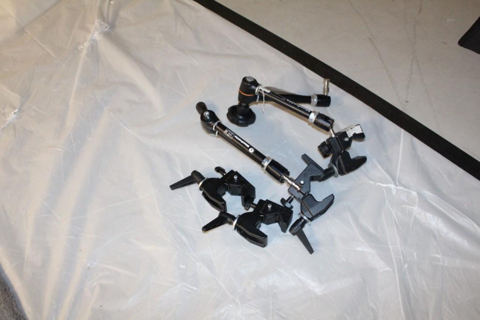 Manfrotto knuckle clamps and arms