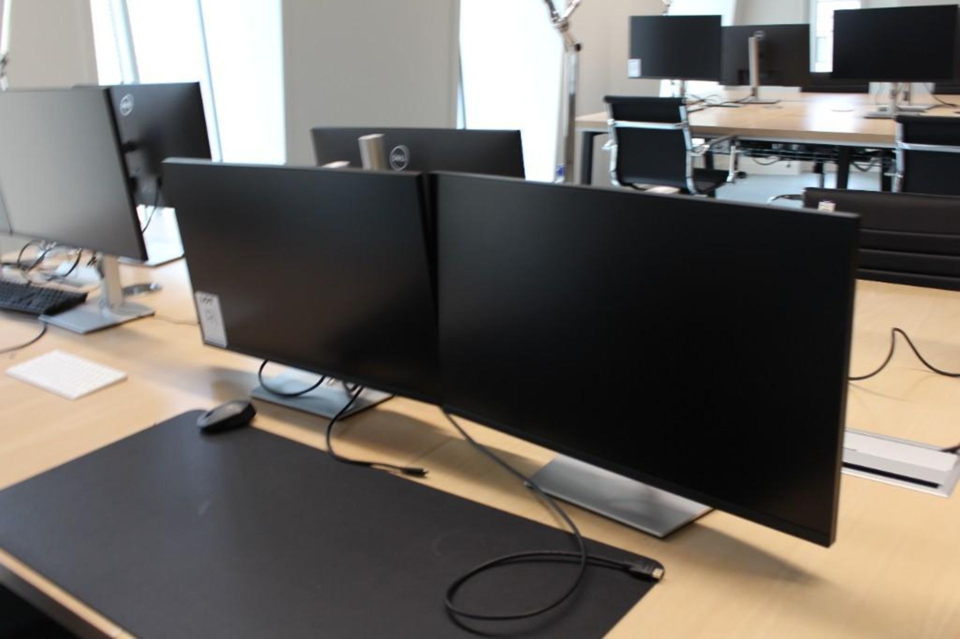 3x 27 Inch Dell Monitors