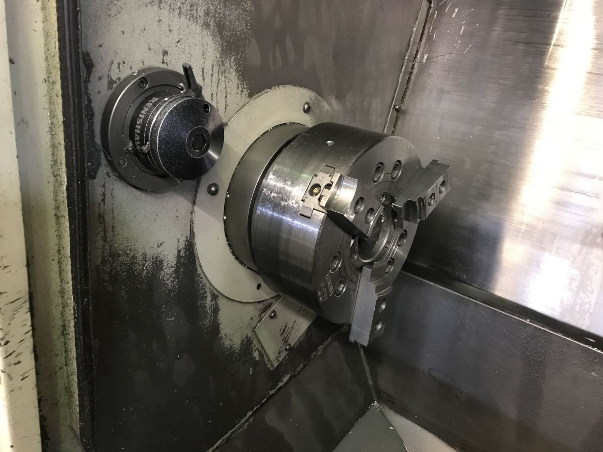 Cincinnati Falcon 200 CNC Lathe3 Jaw Chuck12 Station Turret Cincinnati Acramatic A2100 Controls Ser - Image 3 of 6