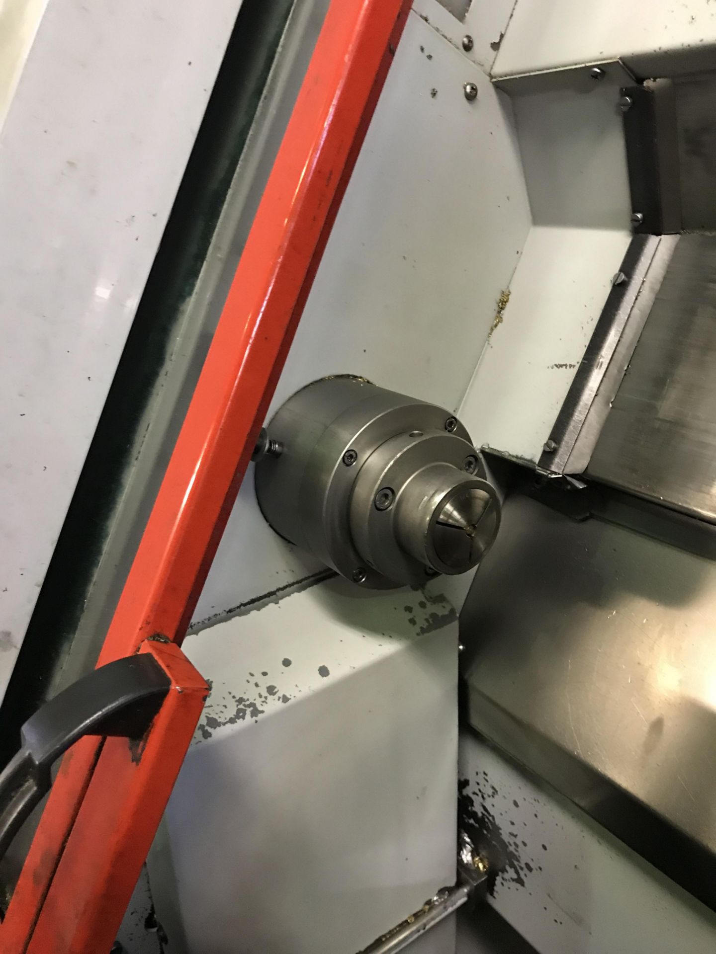 EMCO Turn 32 5CNC Lathe Bar Collet Chuck 8 Station TurretFanuc Series ControlsSerial No. K9004 ( - Image 4 of 8