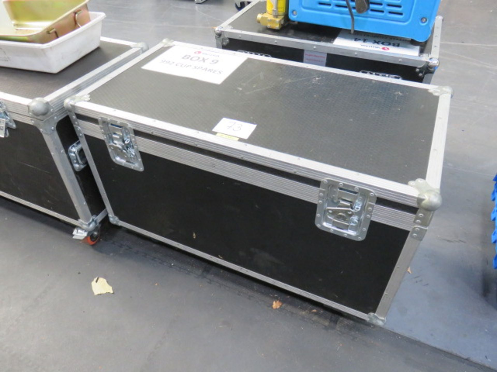 Mobile Heavy Duty Flight Case (Approx 1.2m x 0.53m x 0.68m) (Excludes Contents)