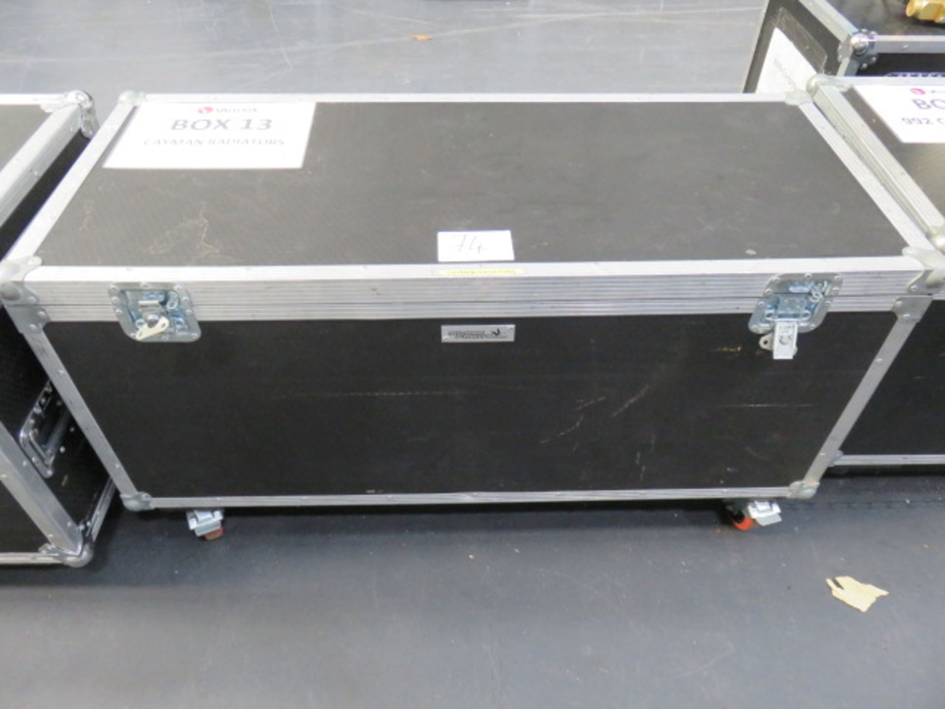 Mobile Heavy Duty Flight Case (Approx 1.2m x 0.53m x 0.68m) (Excludes Contents)