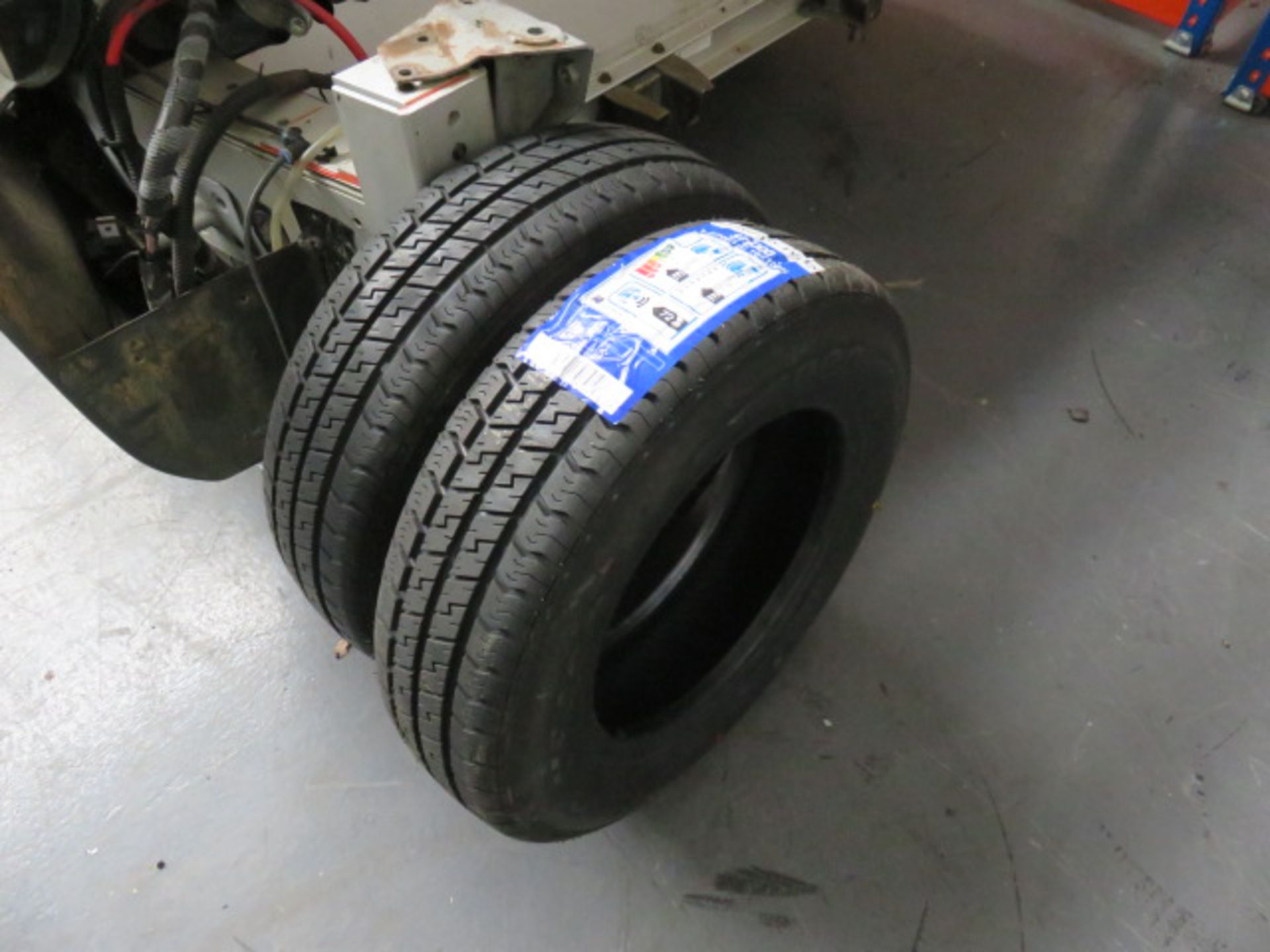 2 x New Compass Tyres ST5000 155/70R12C Trailer Tyres As Lotted
