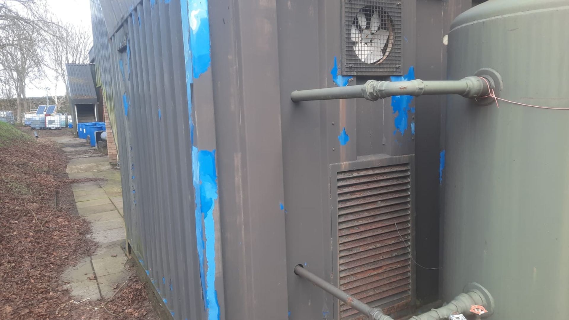 Renner Model RSF15 Compressor with 15kW Drive in 10ft Shipping Container with External Receiver - Image 3 of 4