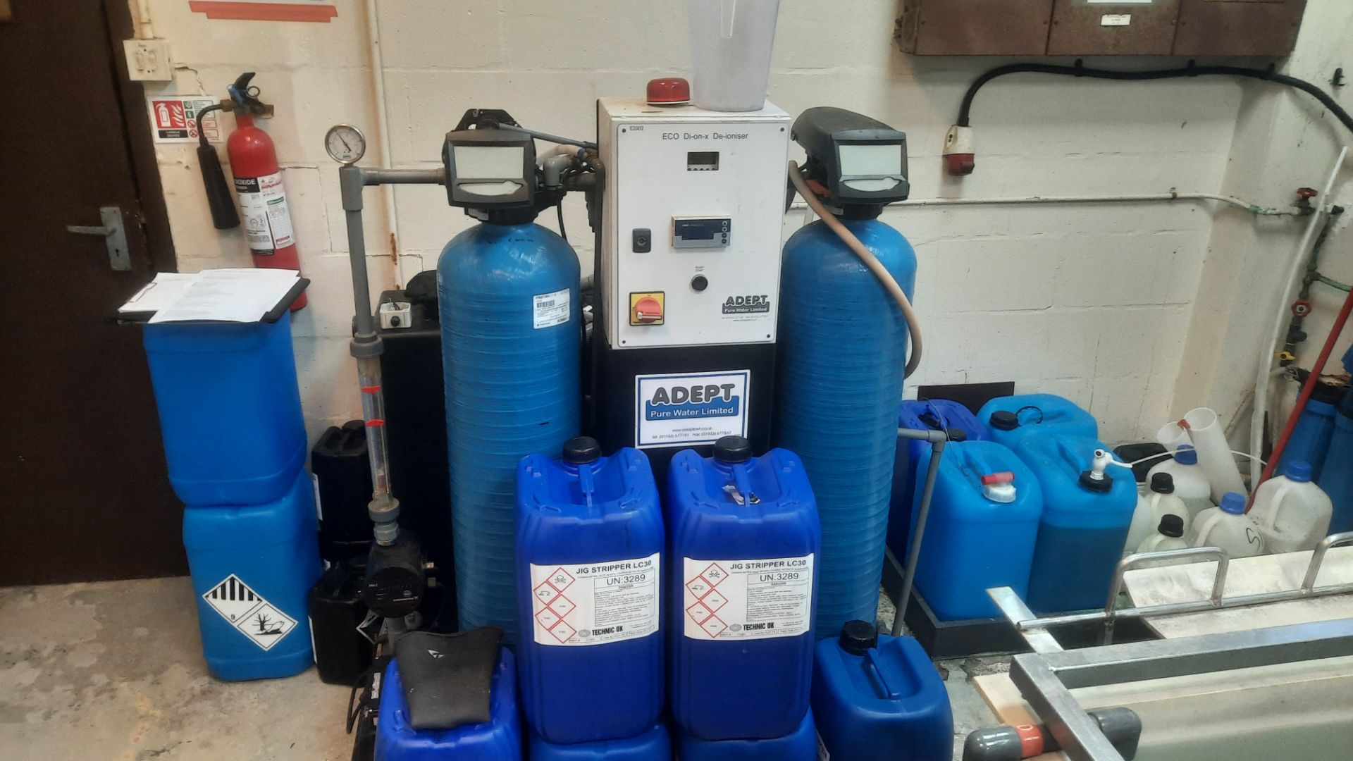 1: Adept, ECO Di-on-x 1.5, Reverse Osmosis Unit, Serial Number: 226, Year of Manufacture: April 2015