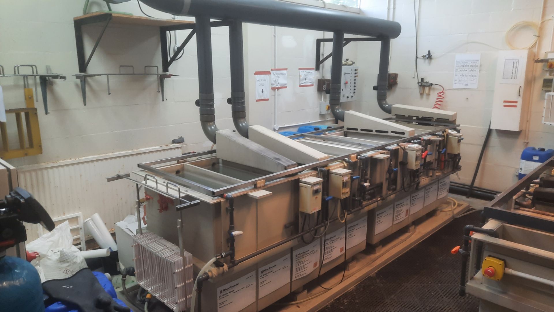1: Macdermid, Electroless Nickel Immersion Gold Plating Line