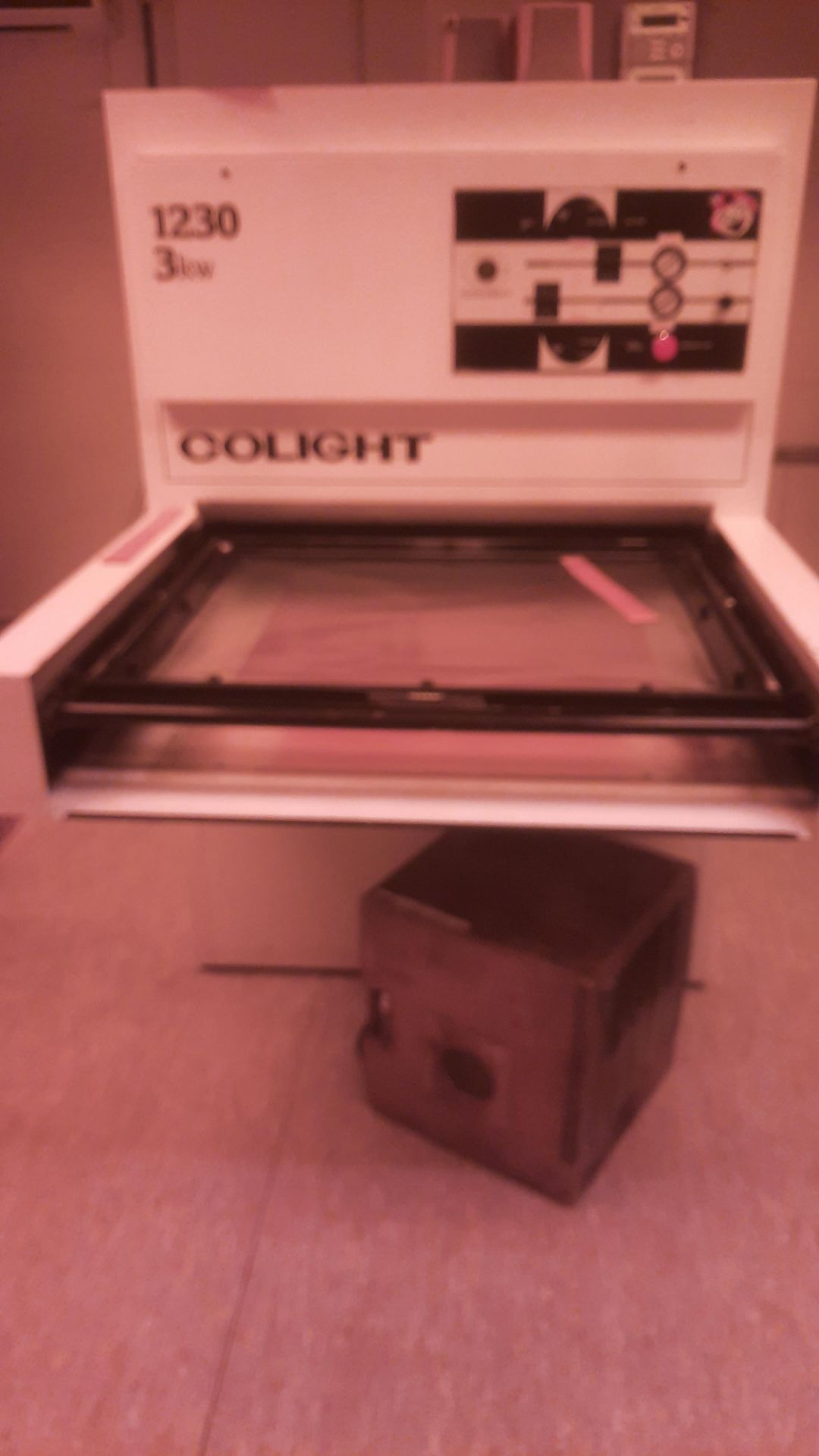 1: Colight, 1230, Two Drawer Exposure Unit, Serial Number: 7354-309D, Year of Manufacture: 12/89