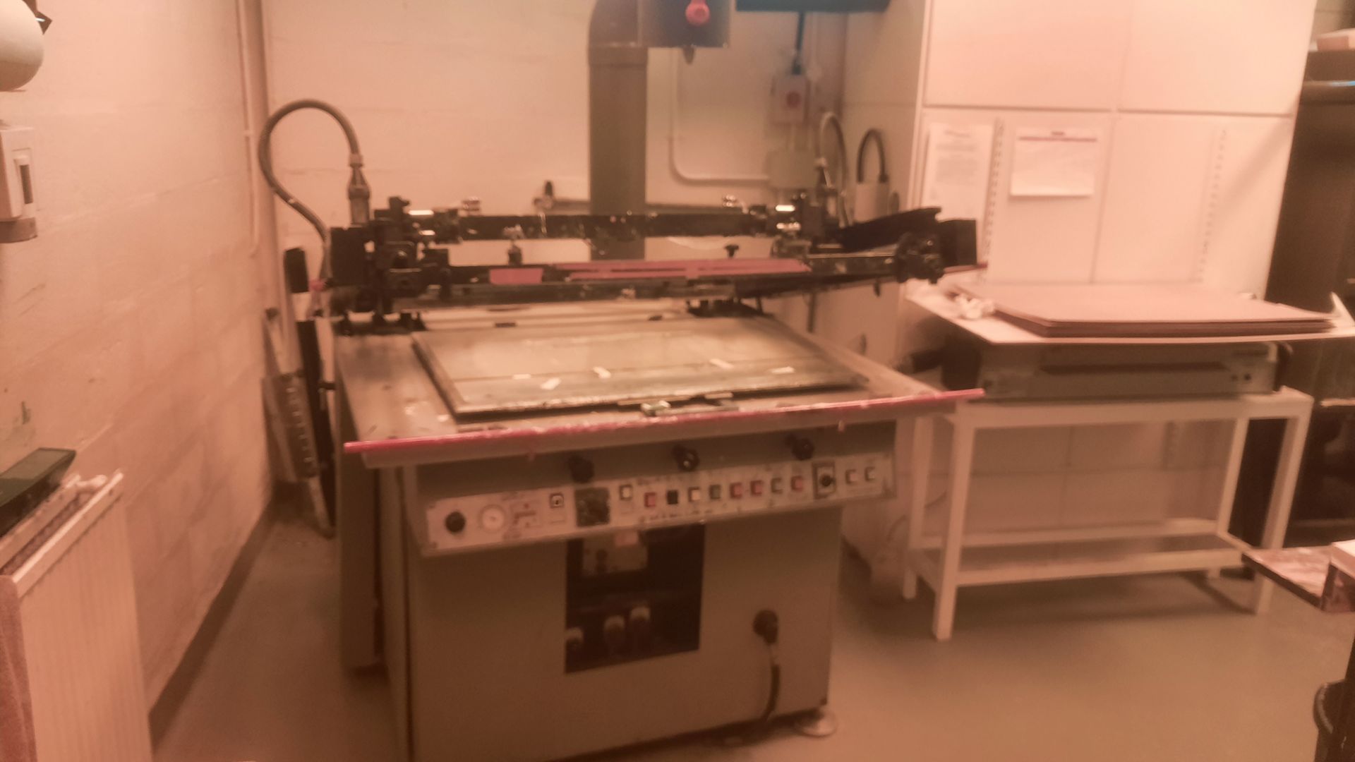 1: Argon, Hydra 2, Semi-Automatic Screen Printer, Serial Number: 297517