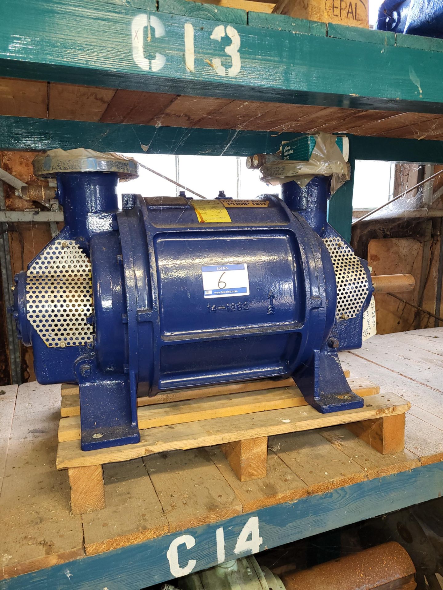 1 Nash Model CL701 Pump Unit. Arjo Number 21-28-00