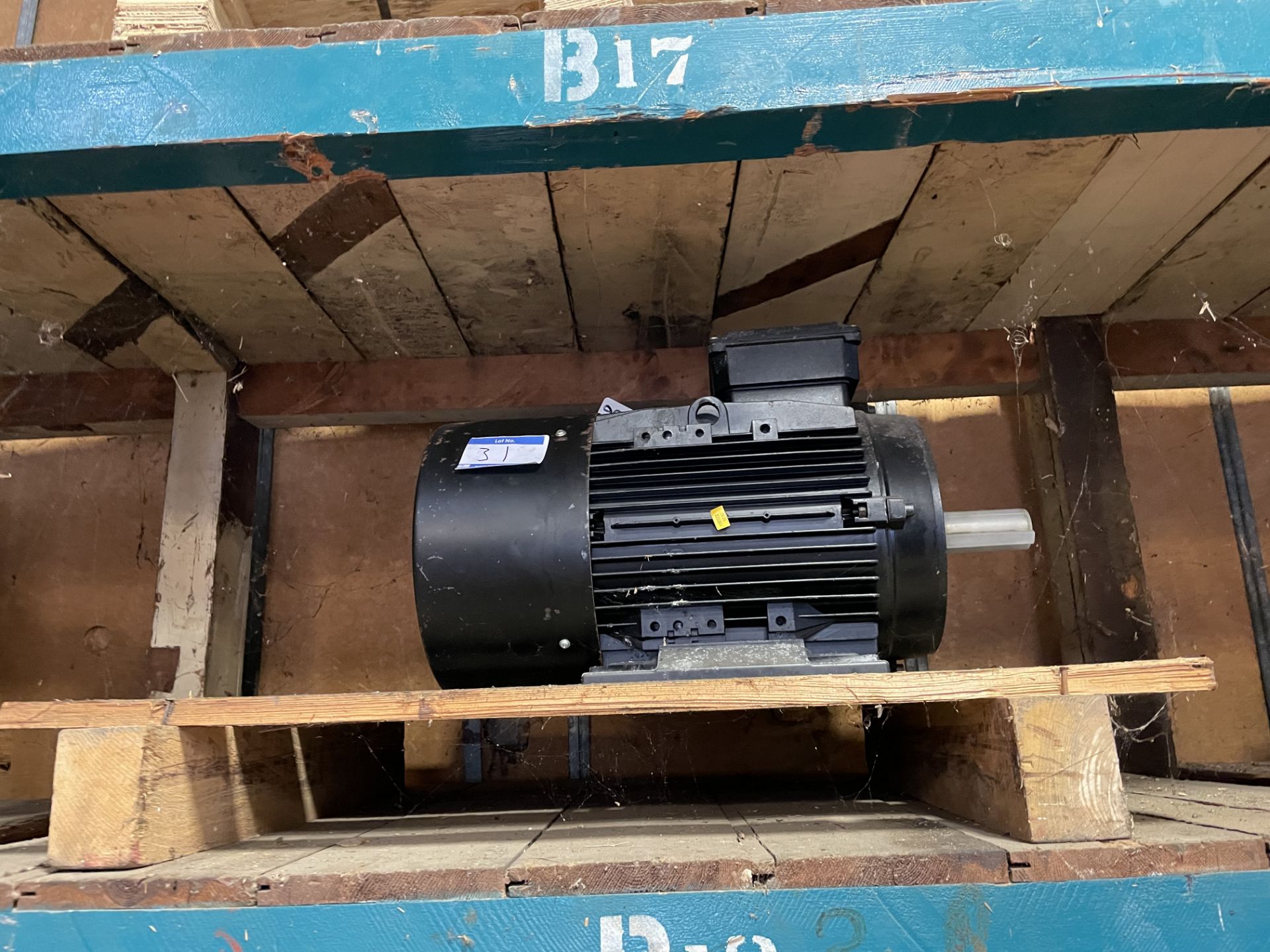 1 Model D180M 18.5kw 1500 RPM Motor. Arjo Number 39-02-56