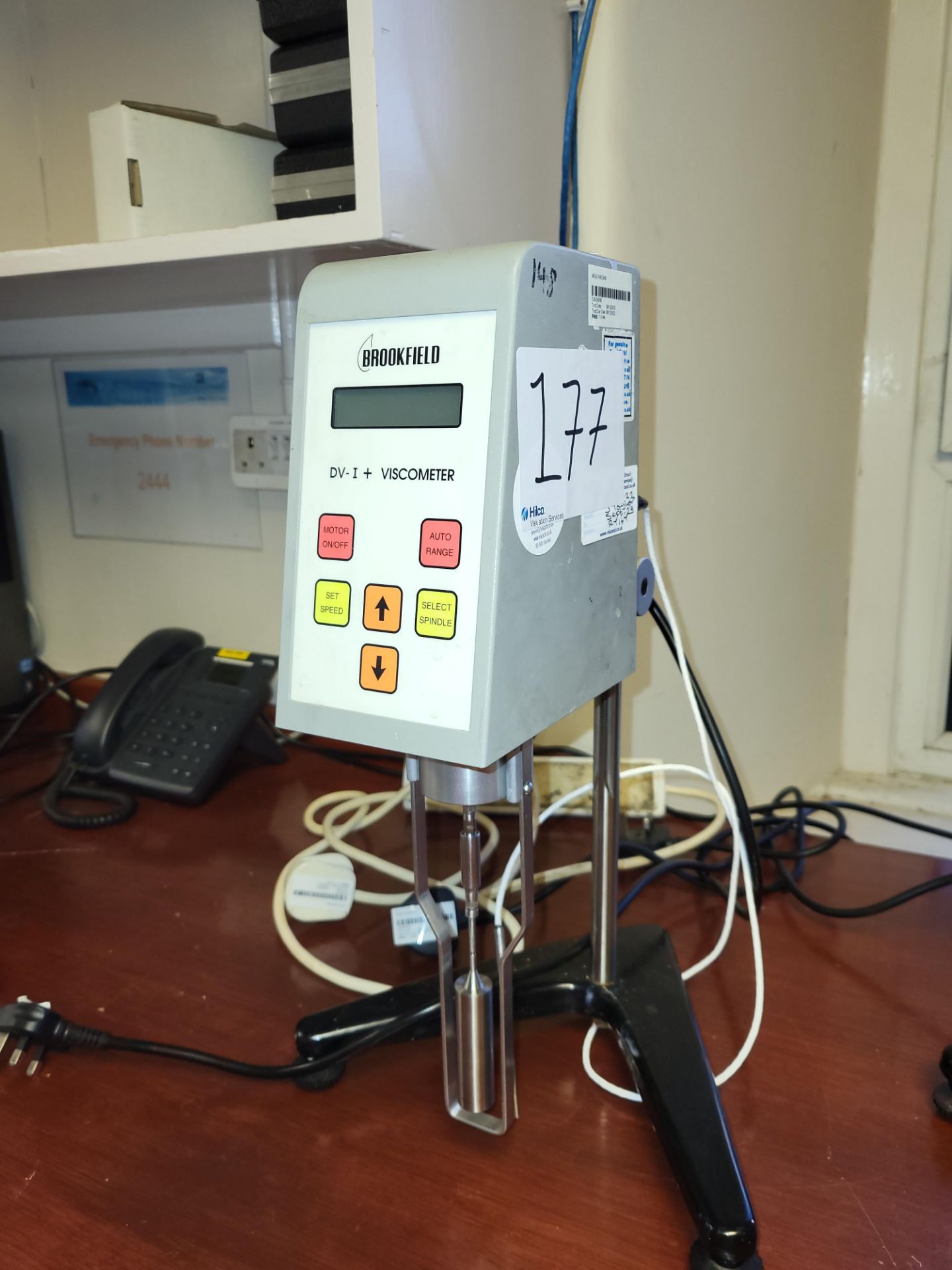 1 Brookfield DV1 + Viscometer