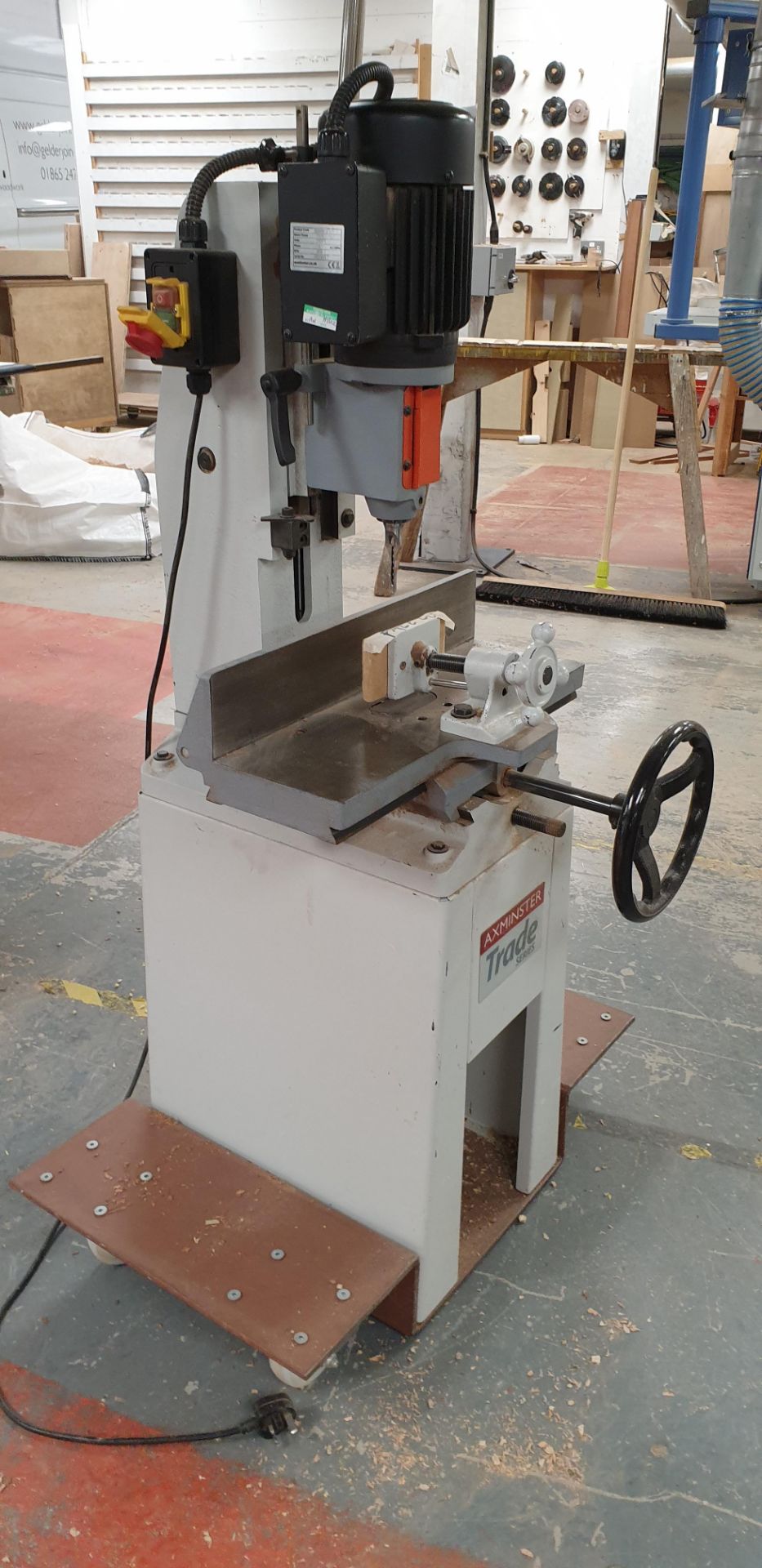 1: Axminster Trade Series ATM25 Chisel Morticer, with tooling. Serial Number: 16030059 - Image 4 of 5