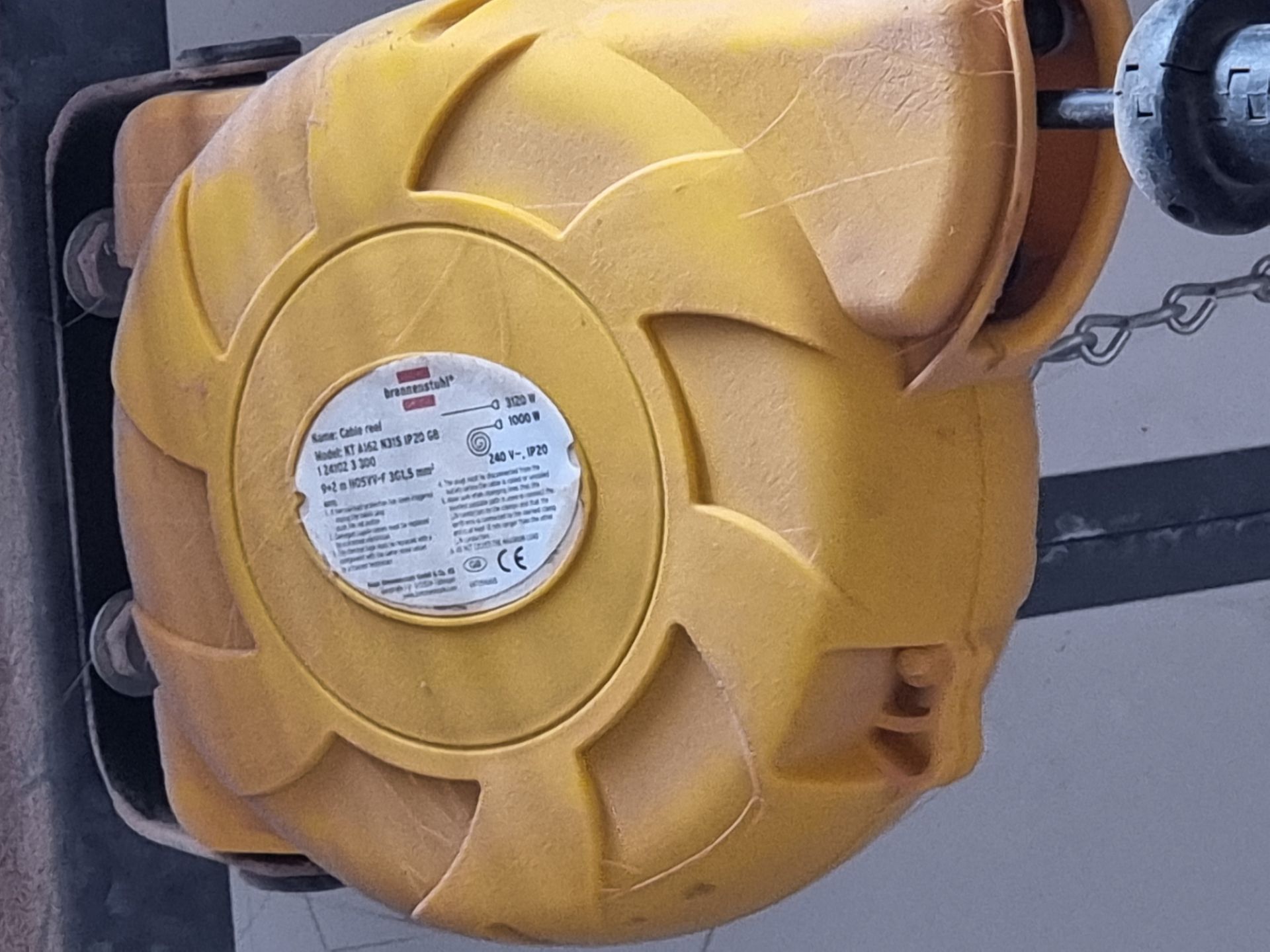 2 : Brennenstuhl KT A162 N315 IP44 Automatic 110V Cable Reel and Brennenstuhl KT A162 N315 IP20 Auto - Image 4 of 4
