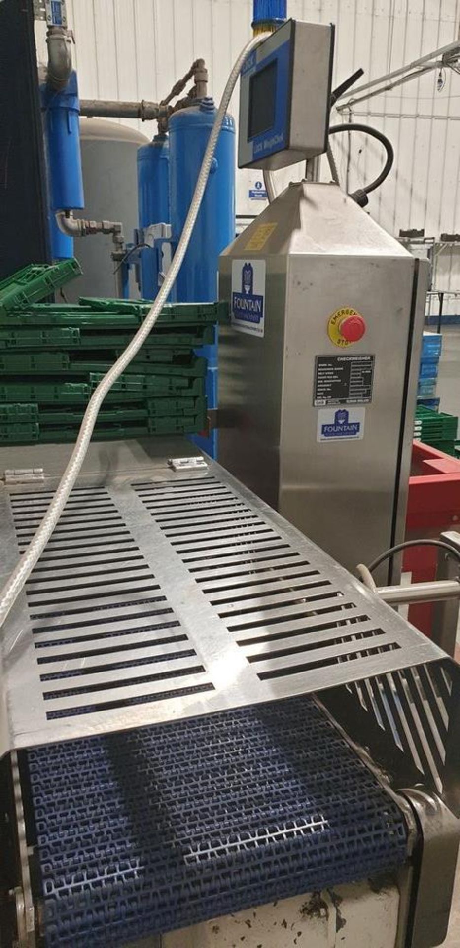 1: Fountain Food Machinery CK-500 Checkweigher (Condition Unknown)