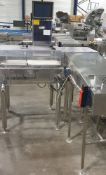 1: Yamato CSJ22L-00 Checkweigher complete with Belt conveyor and air reject system